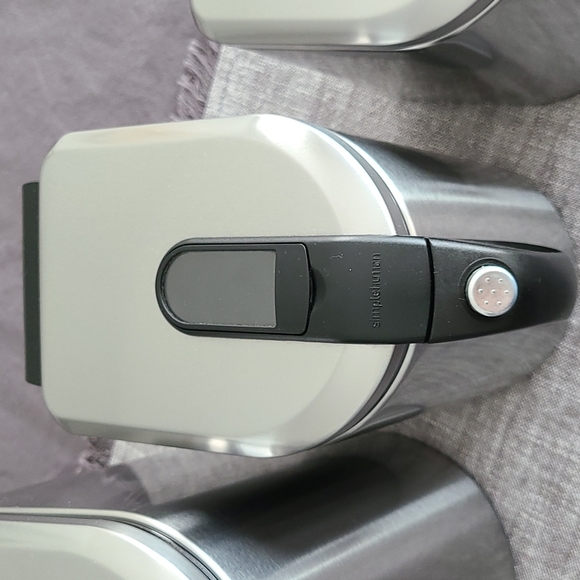 simplehuman canisters; 3 different sizes (see photos). - Picture 7 of 12